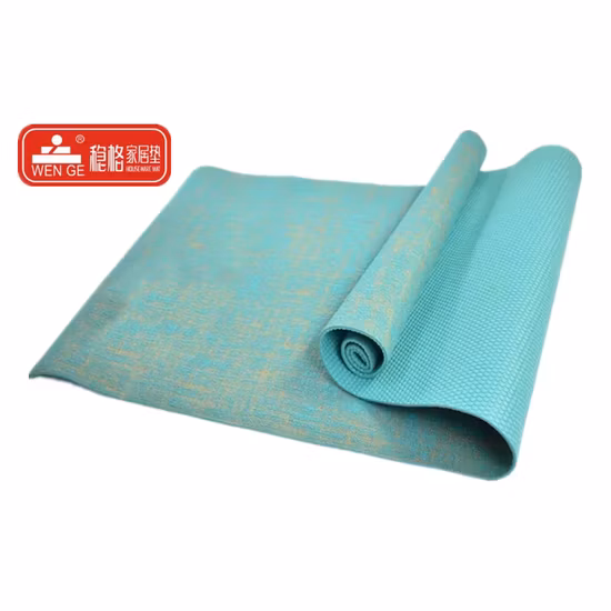 Hot Selling Eco Friendly Fitness Natural Rubber PVC Yoga Mat
