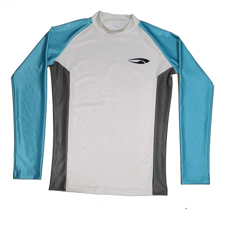 Anti-Static Rash Guard Lycra Long Sleeve Surfing Suit for Sportwear (CL-730)