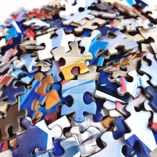 Puzzles personnalisés en papier jouet pour enfants, ensemble de puzzles avec boxe