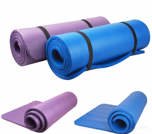 Équipement de yoga d'exercice de sports à la maison en caoutchouc naturel de plancher